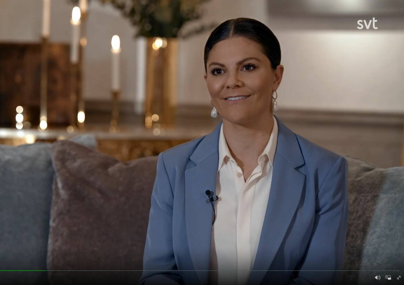 Året med kungafamiljen 2020 SVT Kronprinsessan Victoria hemma Haga slott