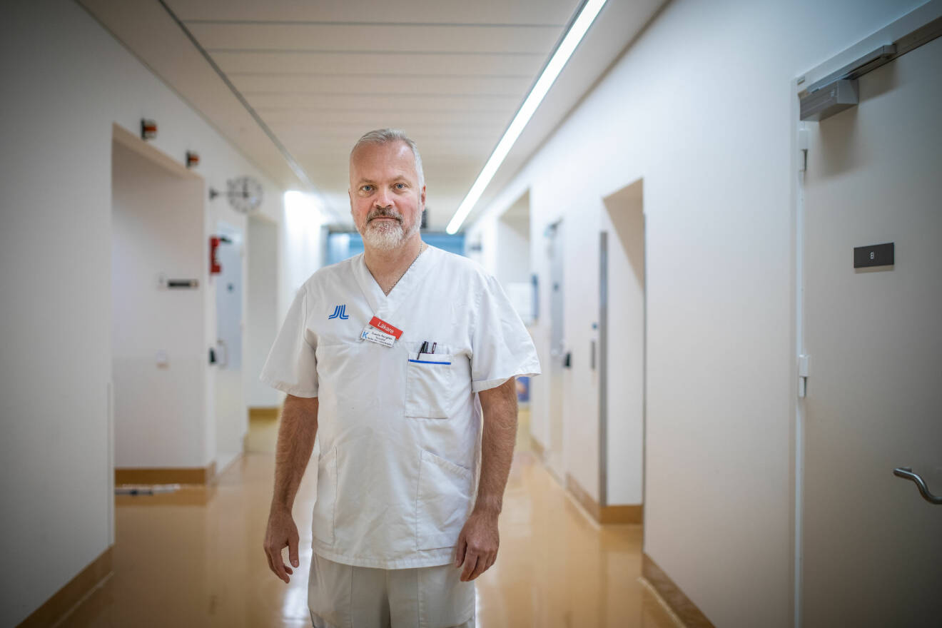 Svante Norgren chef barnsjukvården Nya Karolinska