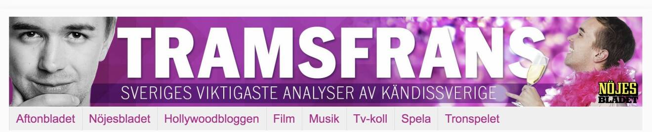 Frans Strandberg Aftonbladet Tramsfrans
