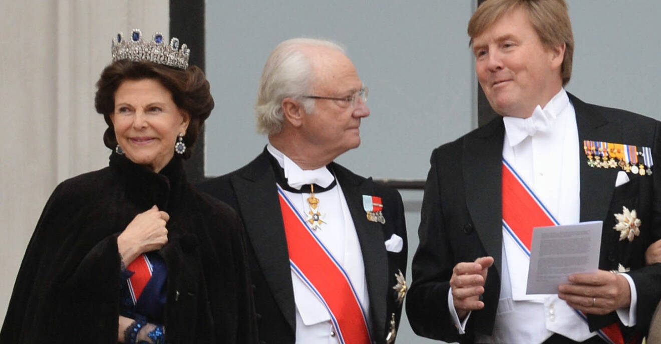 Drottning Silvia Kungen Kung Willem-Alexander