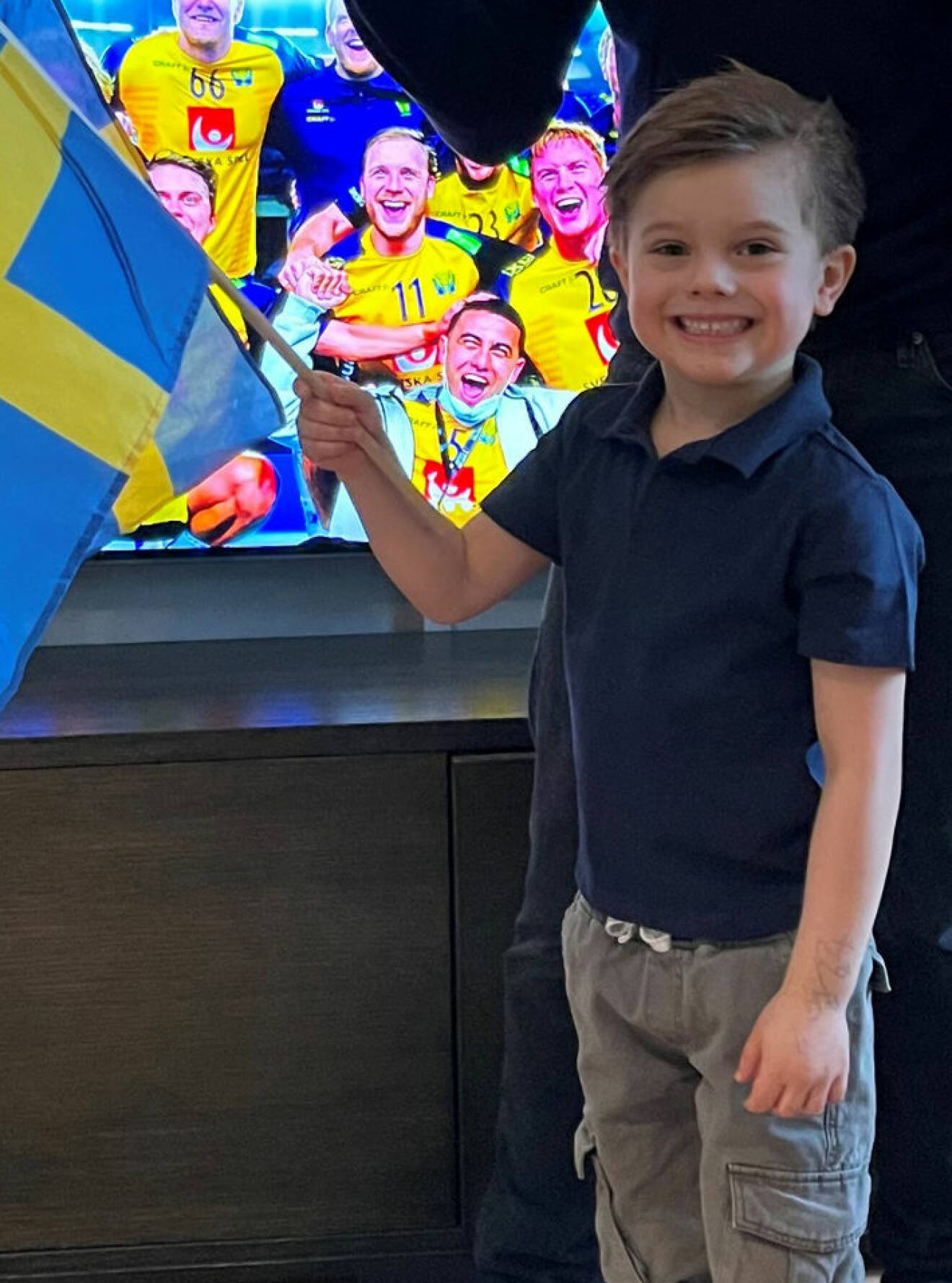 Prins Oscar Haga slott VM-final handboll Sverige Danmark 2020