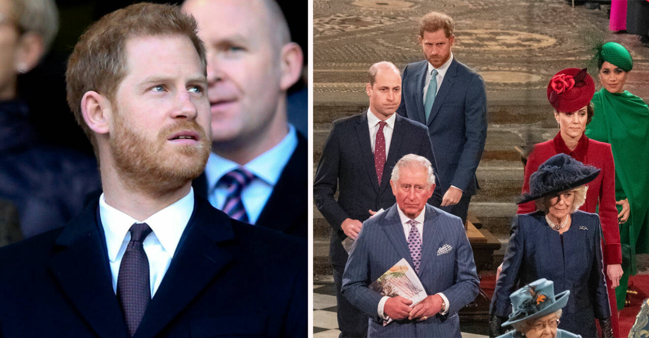 Prins Harry och brittiska kungafamiljen