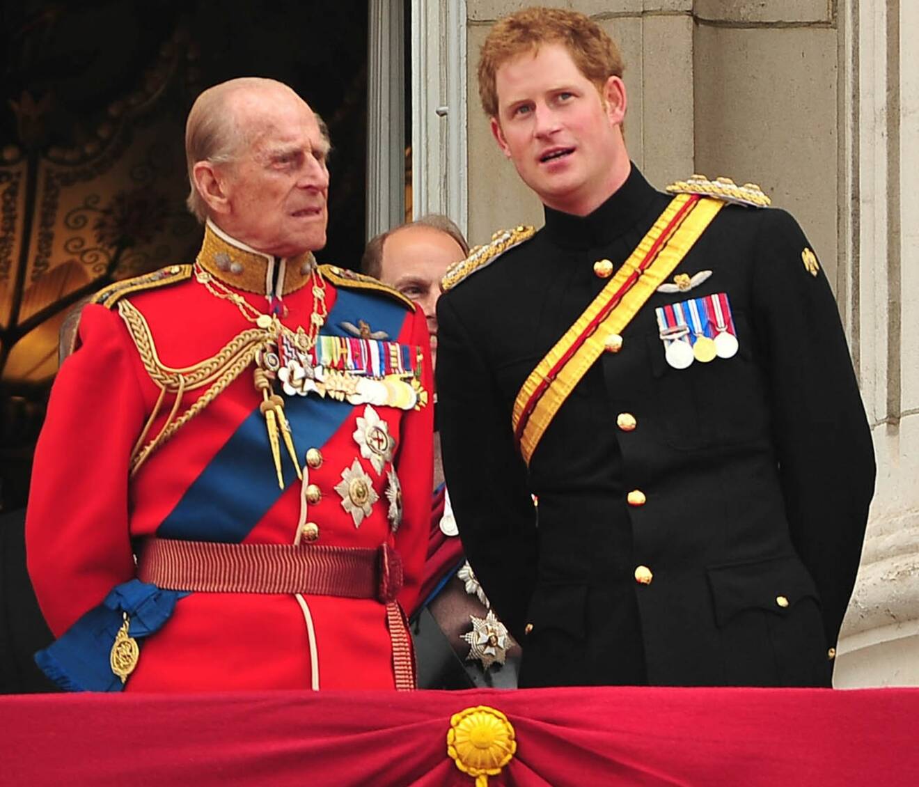 Prins Philip Prins Harry 2014