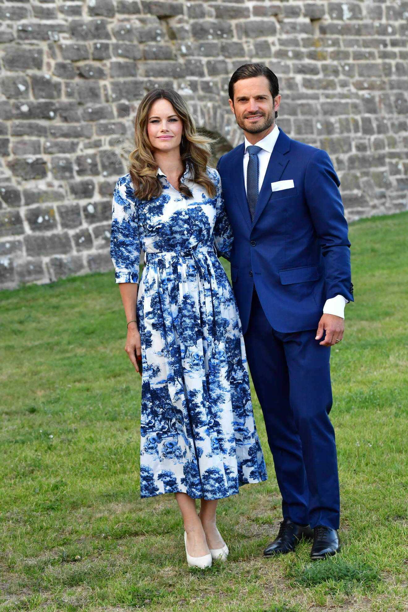 Prins Carl-Philip och prinsessan Sofia vid Victoriakonserten i Borgholms slottsruin 2020