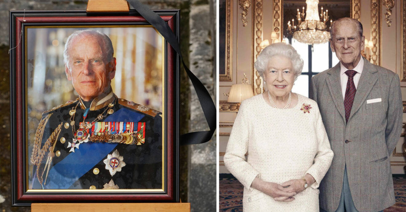 Prins Philips begravning i Windsor Castle – drottning Elizabeths sorg