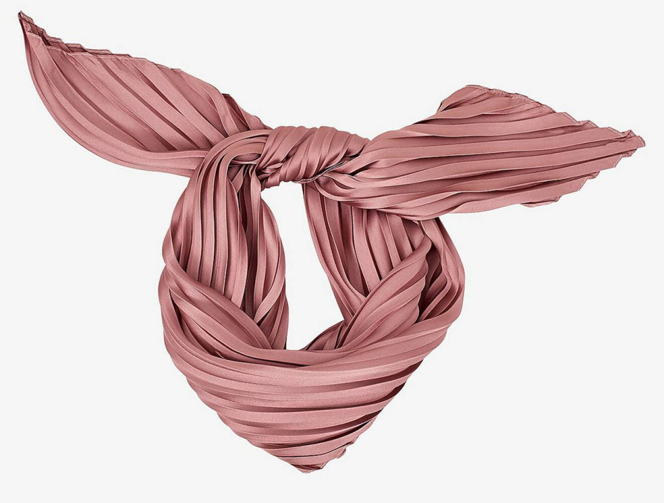 plisserad scarf