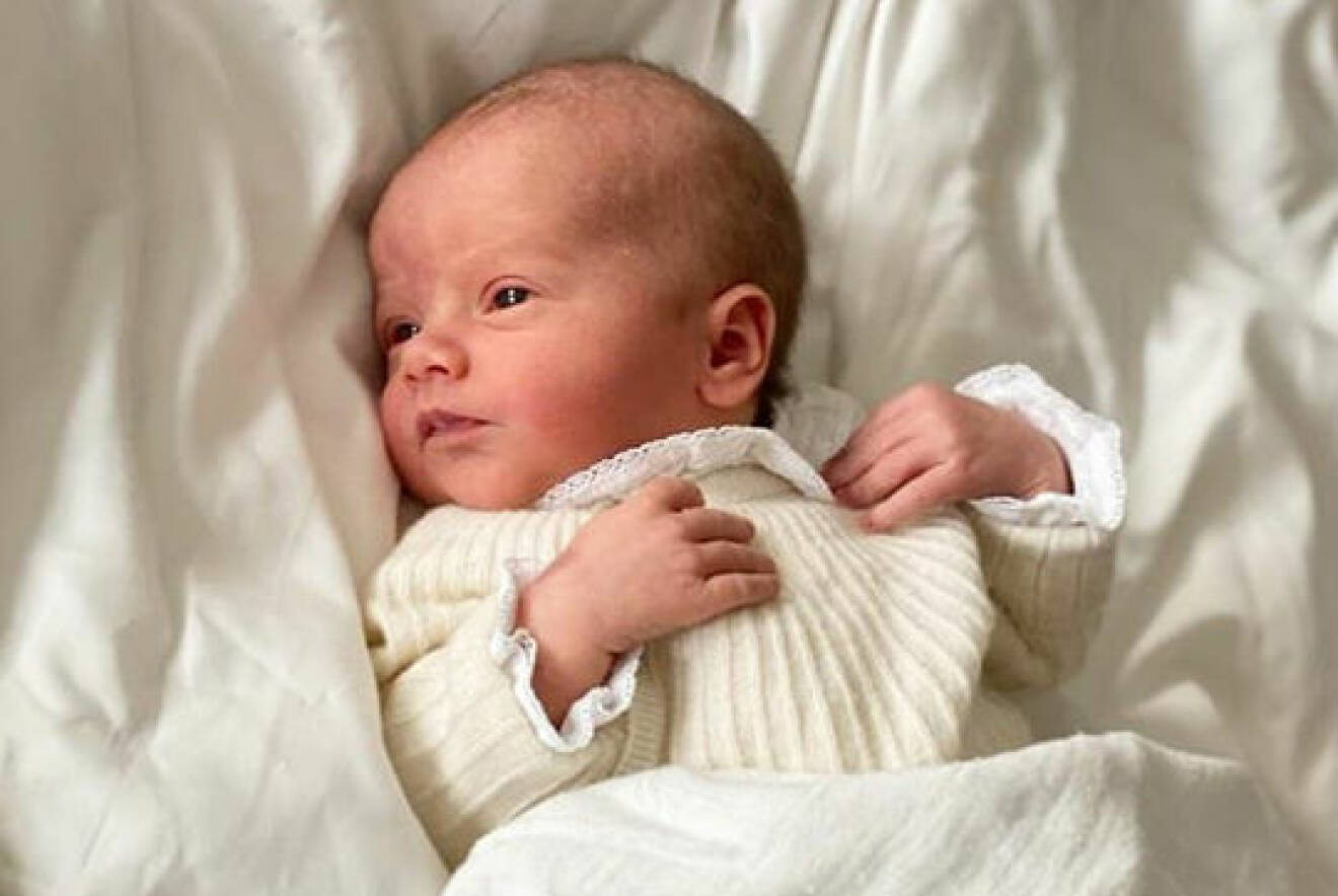 Prins Julian nyfödd