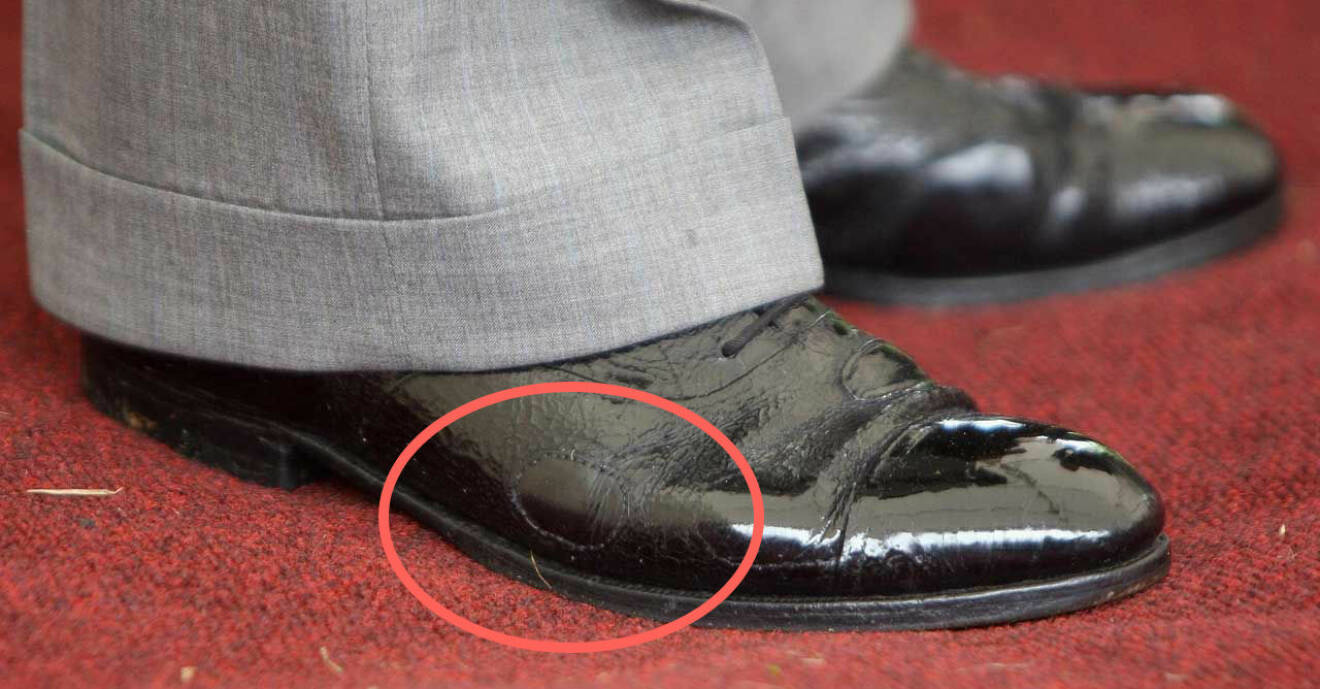 Prins Charles lappade och lagade skor