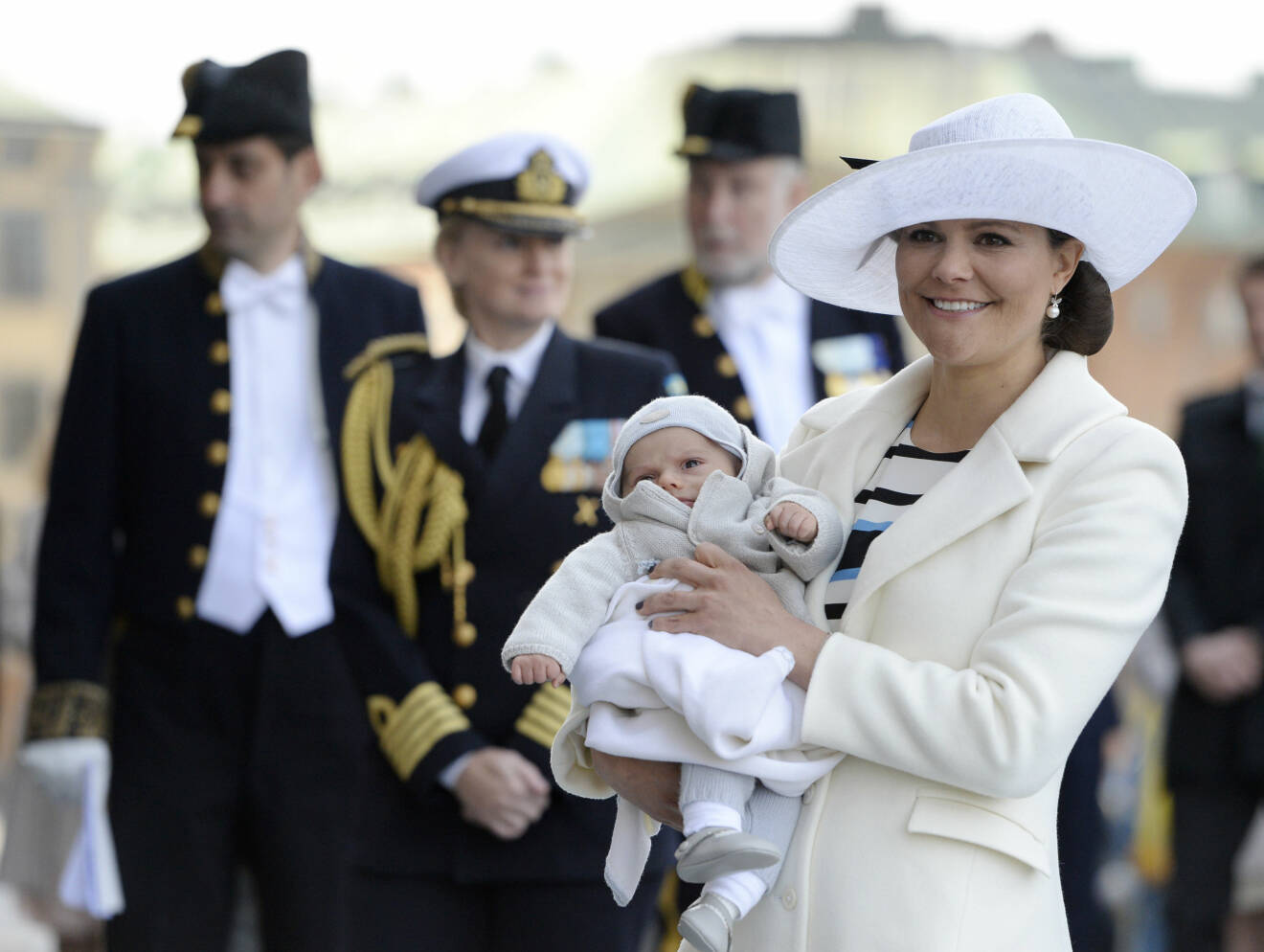 Prins Oscar Kronprinsessan Victoria Kungens 70-årsdag
