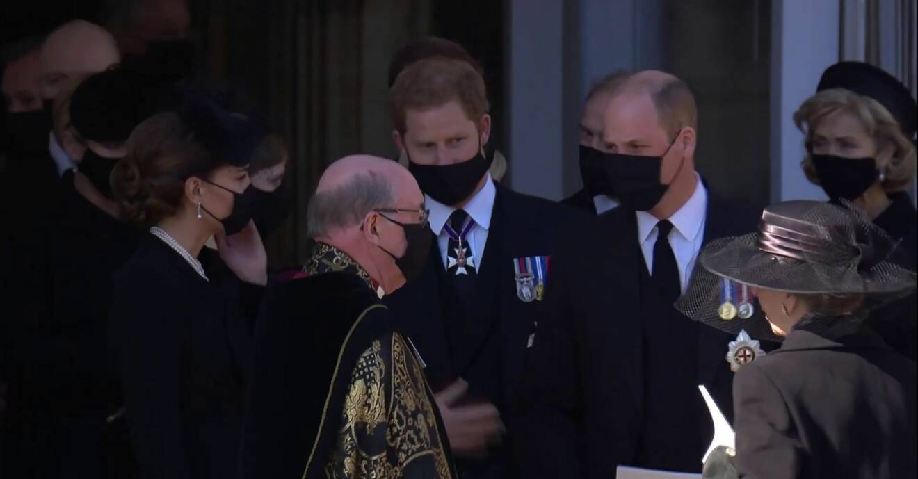 Kate Middleton, prins Harry och prins William