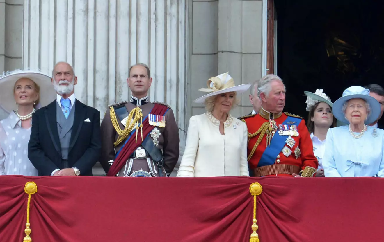 Prins Michael Prinsessan Marie Christine Drottning Elizabeth Brittiska kungafamiljen