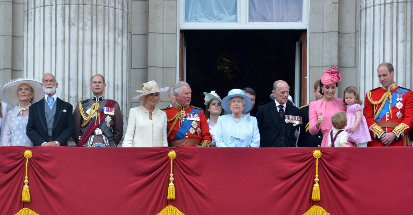 Prinsessan Marie Christine med brittiska kungafamiljen
