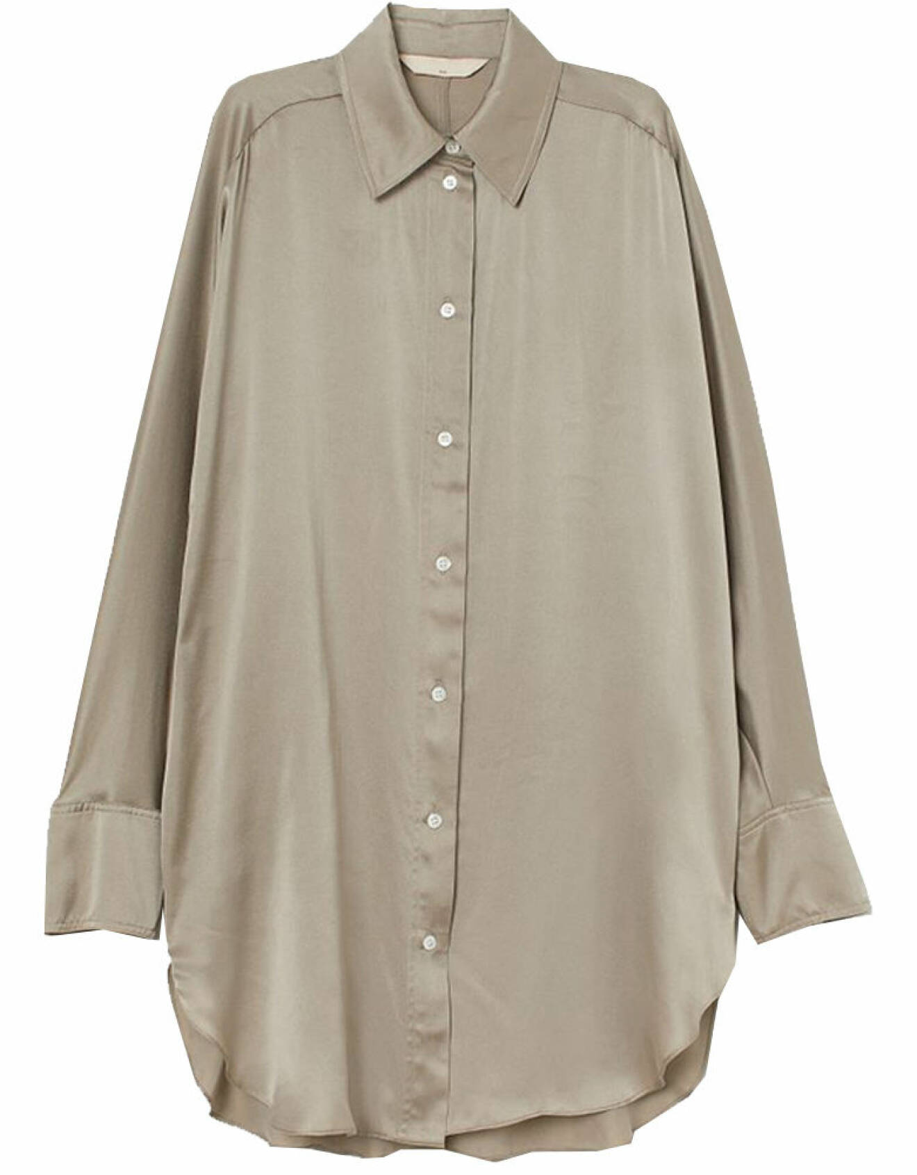 silkesskjorta från H&amp;M