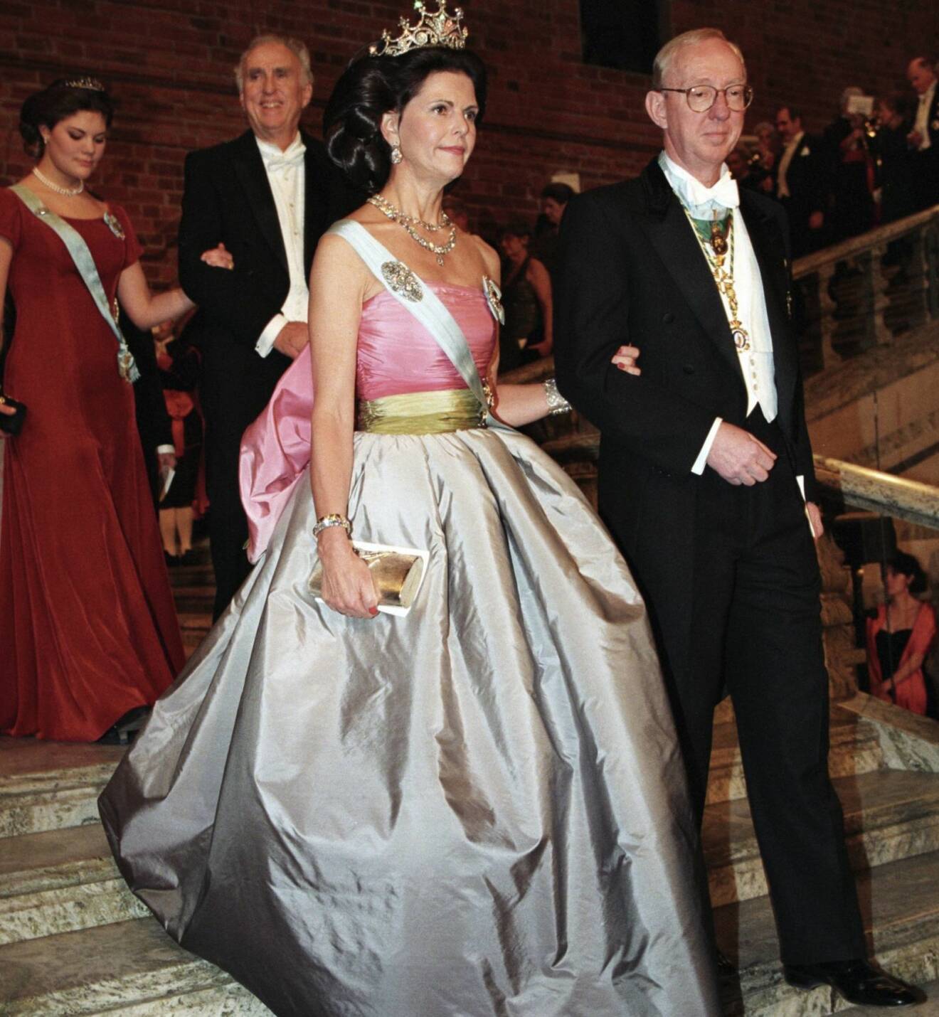 Drottning Silvia Nobelklänning Nina Ricci