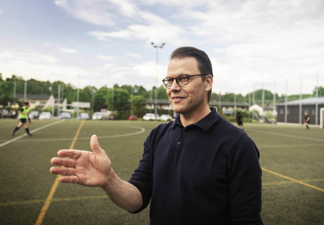 Prins Daniel Intervju Sportbladet Viksjövallen Järfälla