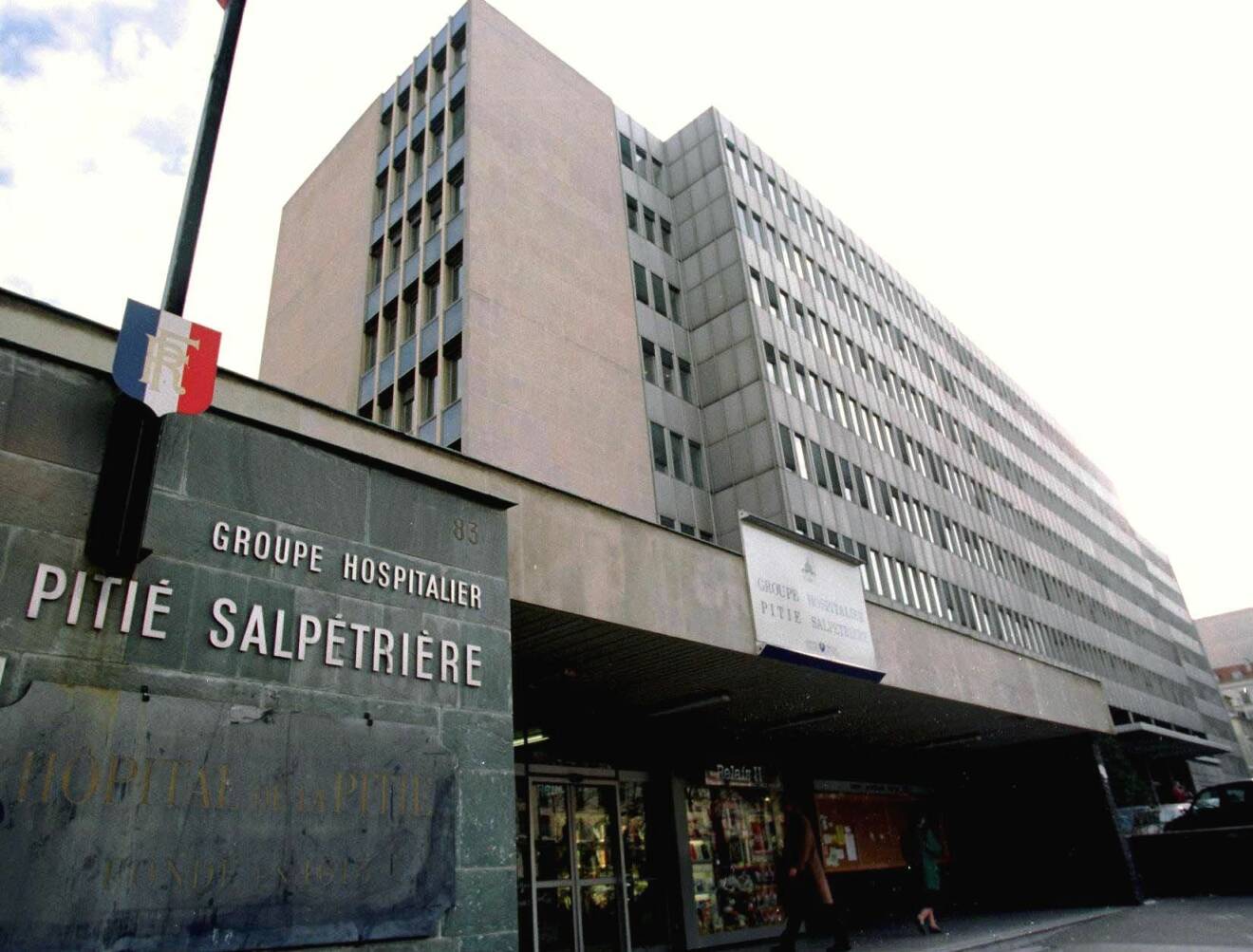 Pitié Salpêtrière Sjukhuset i Paris där prinsessan Diana dog