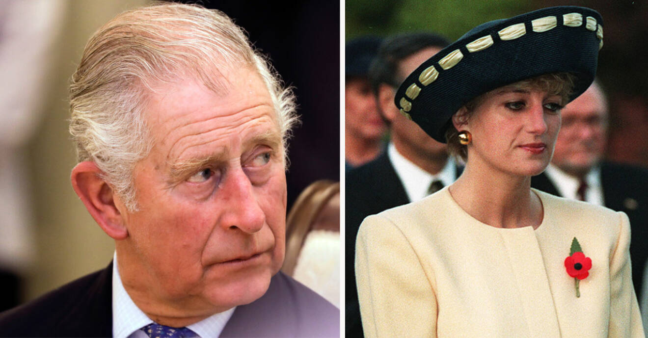 Prins Charles och prinsessan Diana
