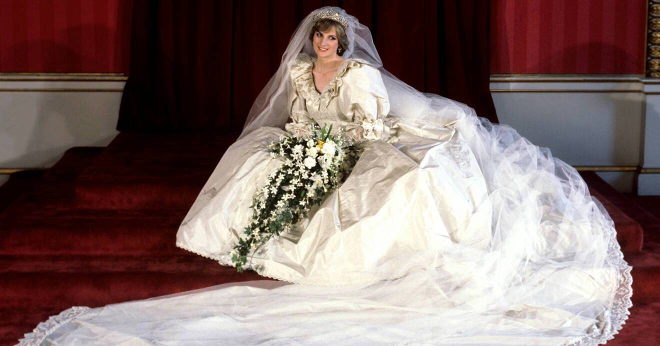 Prinsessan Diana brudklänning