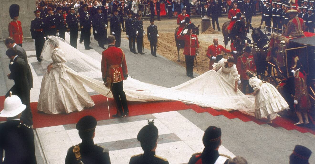 Prinsessan Dianas brudklänning