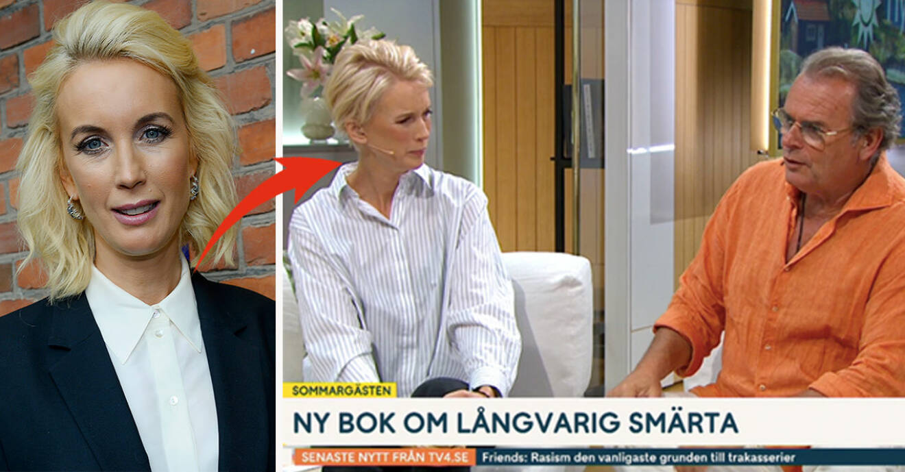 Jenny Strömstedt och Steffo Törnquist i TV4 Nyhetsmorgon