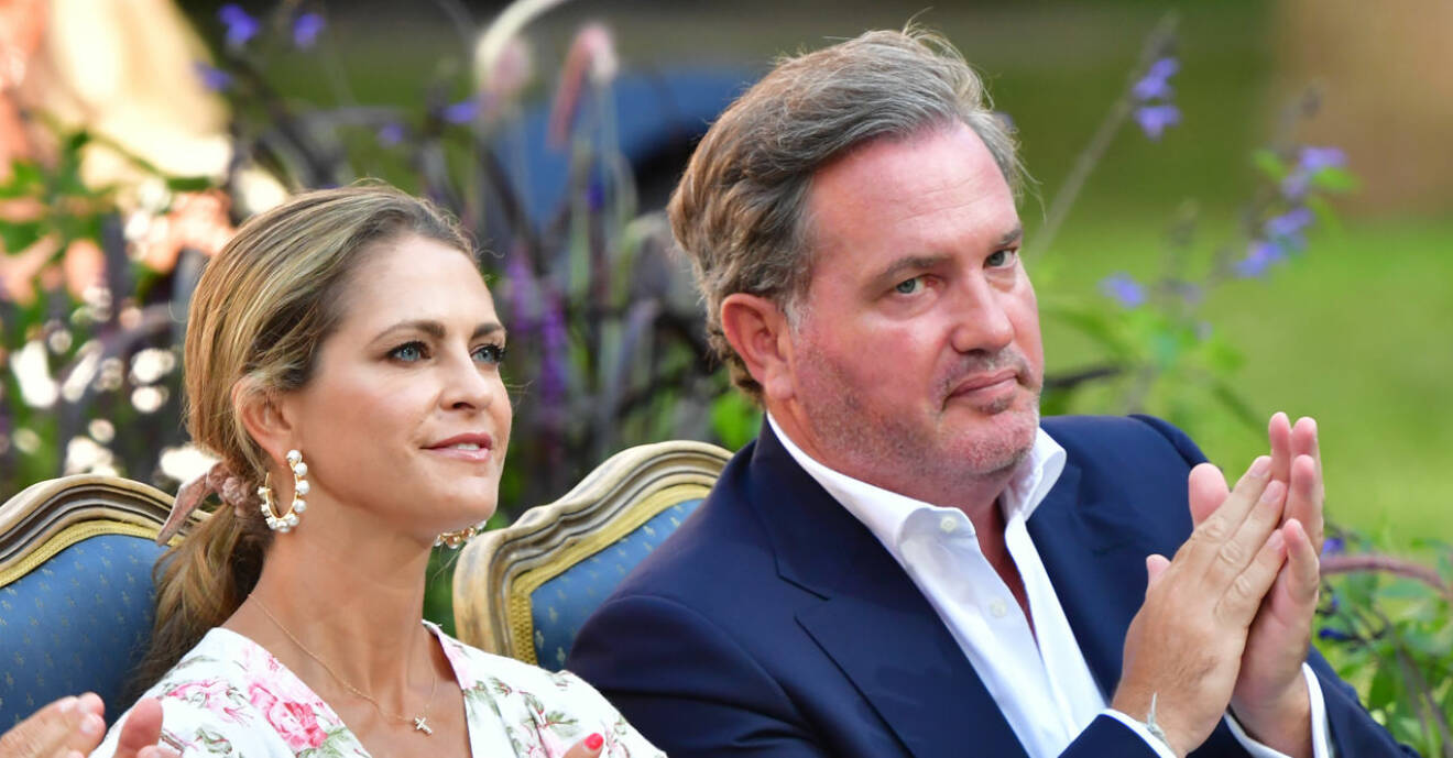 Prinsessan Madeleine och Chris O'Neill är tillbaka i Florida