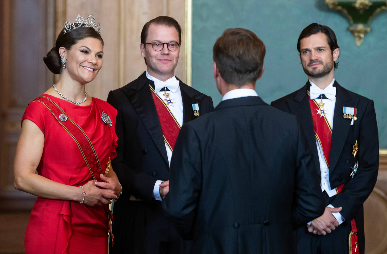 Kronprinsessan Victoria Prins Daniel Prins Carl Philip