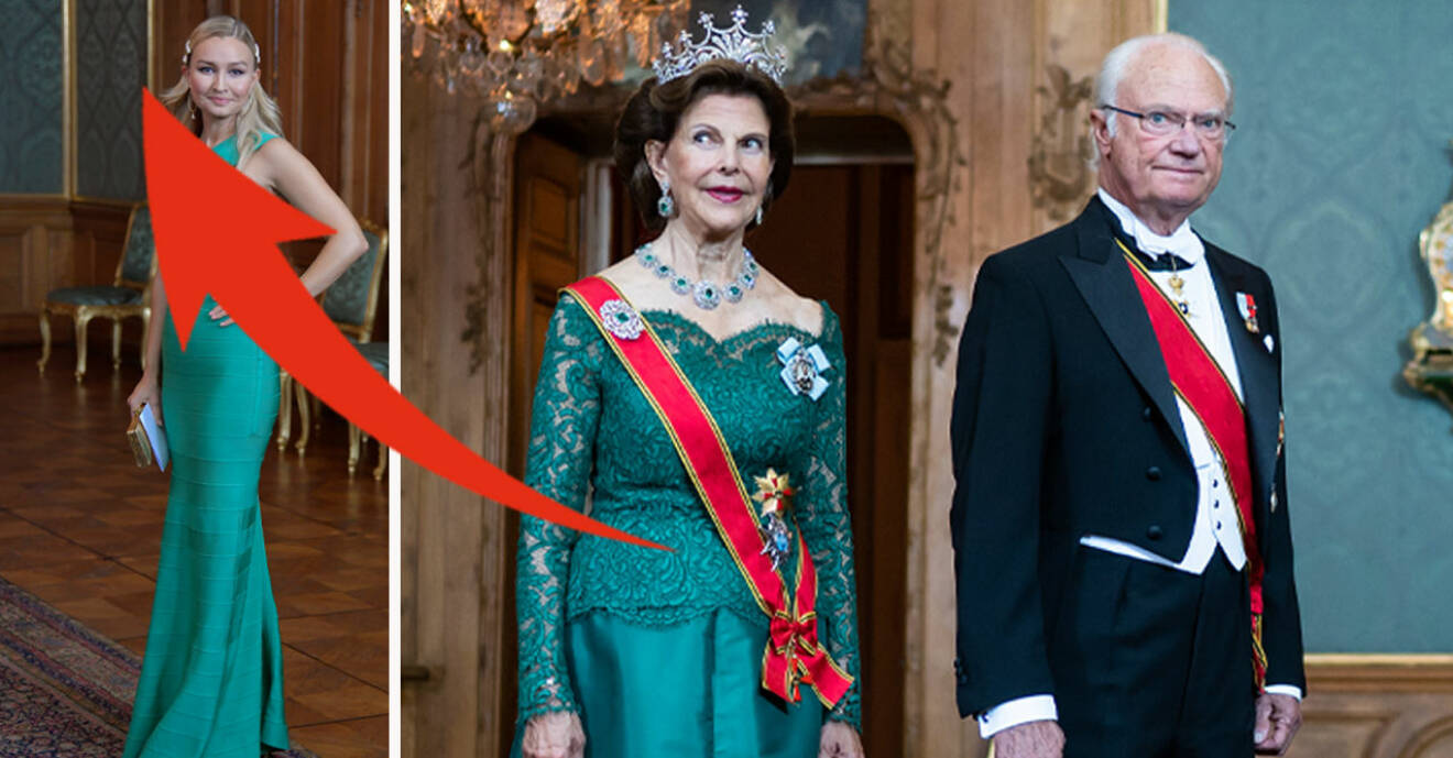 Ebba Busch, drottning Silvia och kung Carl Gustaf