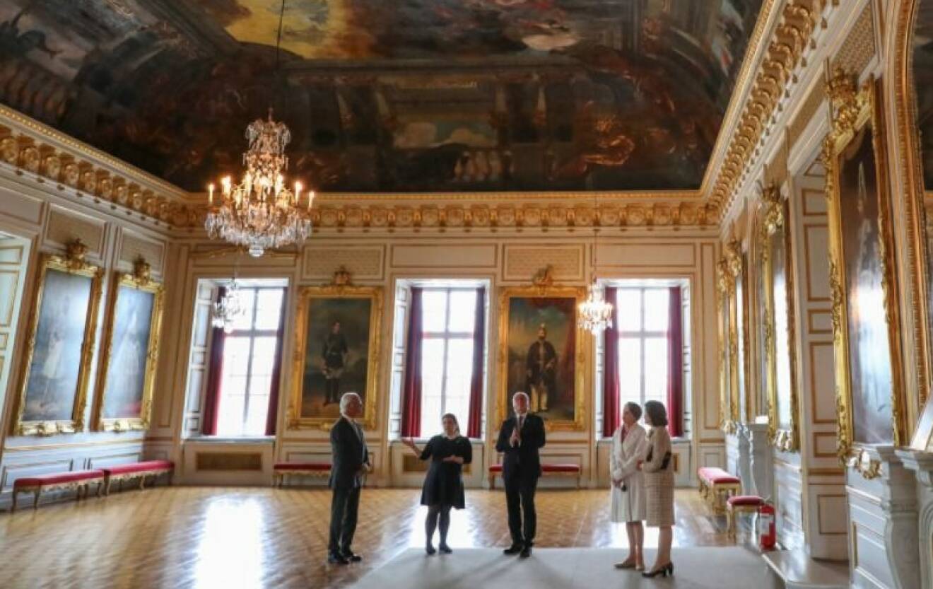 Rikssalen Balsalen Drottningholm Drottningholms slott
