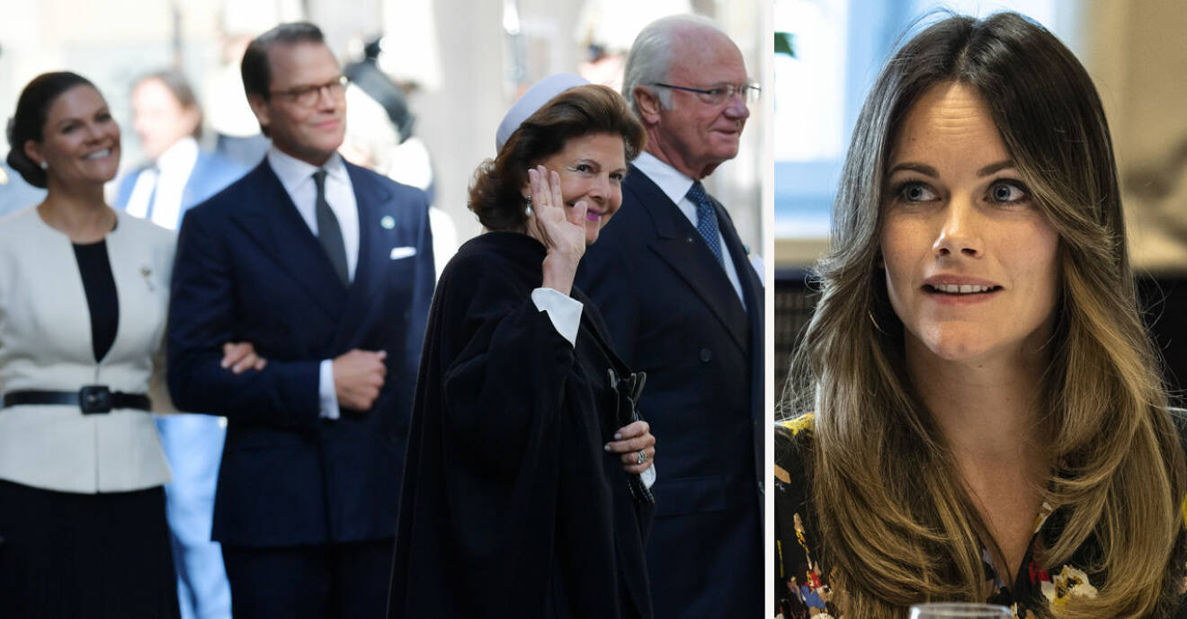 Prinsessan Sofia missar riksmötets öppnande 2021