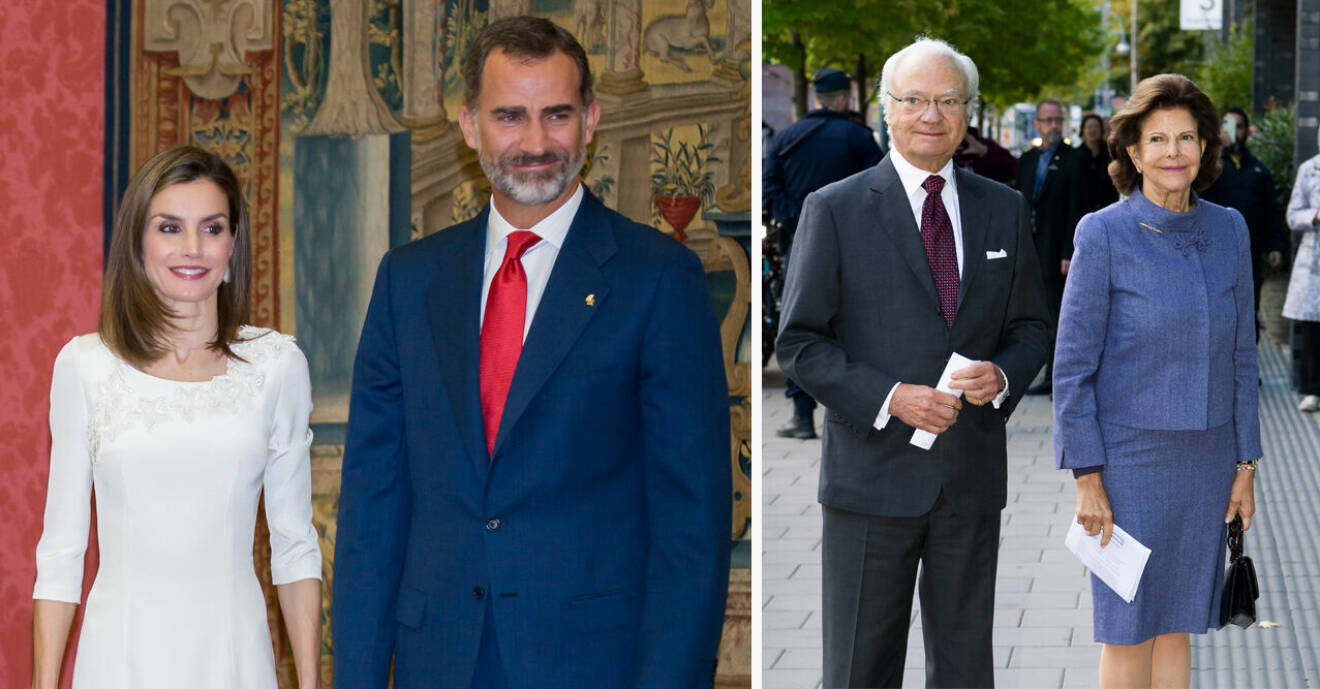 Spanska kungaparet till Sverige på statsbesök i november