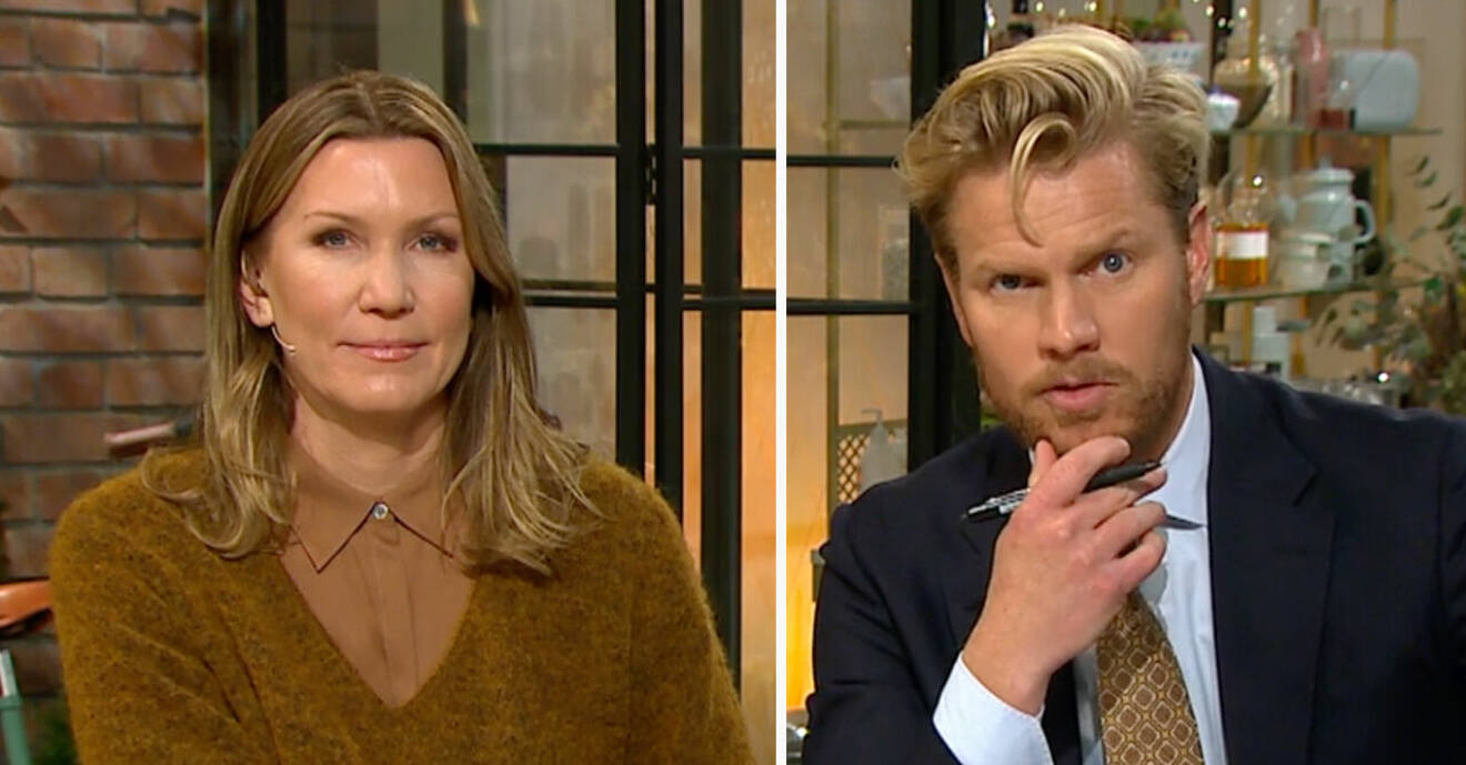 Jenny Alversjö och Martin Järborg Nyhetsmorgon TV4