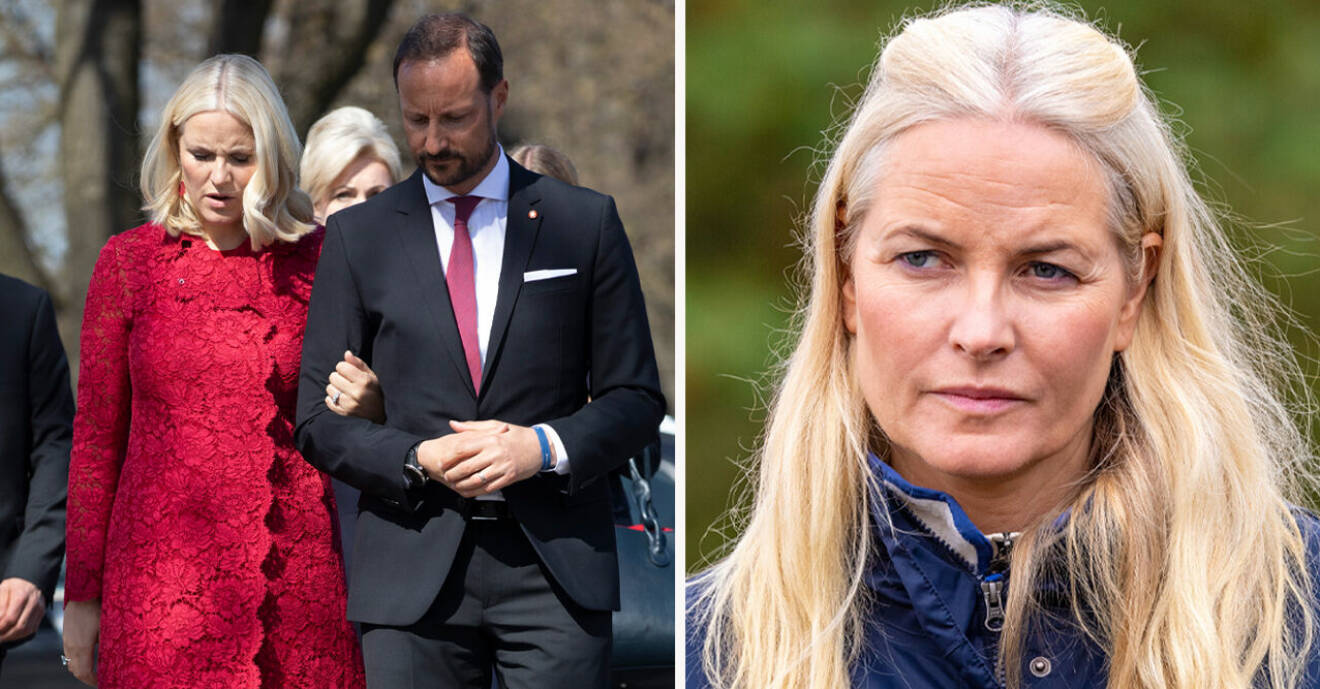 Kronprinsessan Mette-Marit och kronprins Haakon