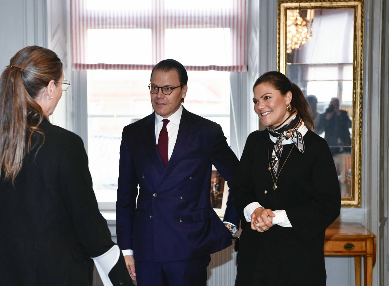 Kronprinsessan Victoria Prins Daniel Dalarnas tf landshövding Camilla Fagerberg Littorin