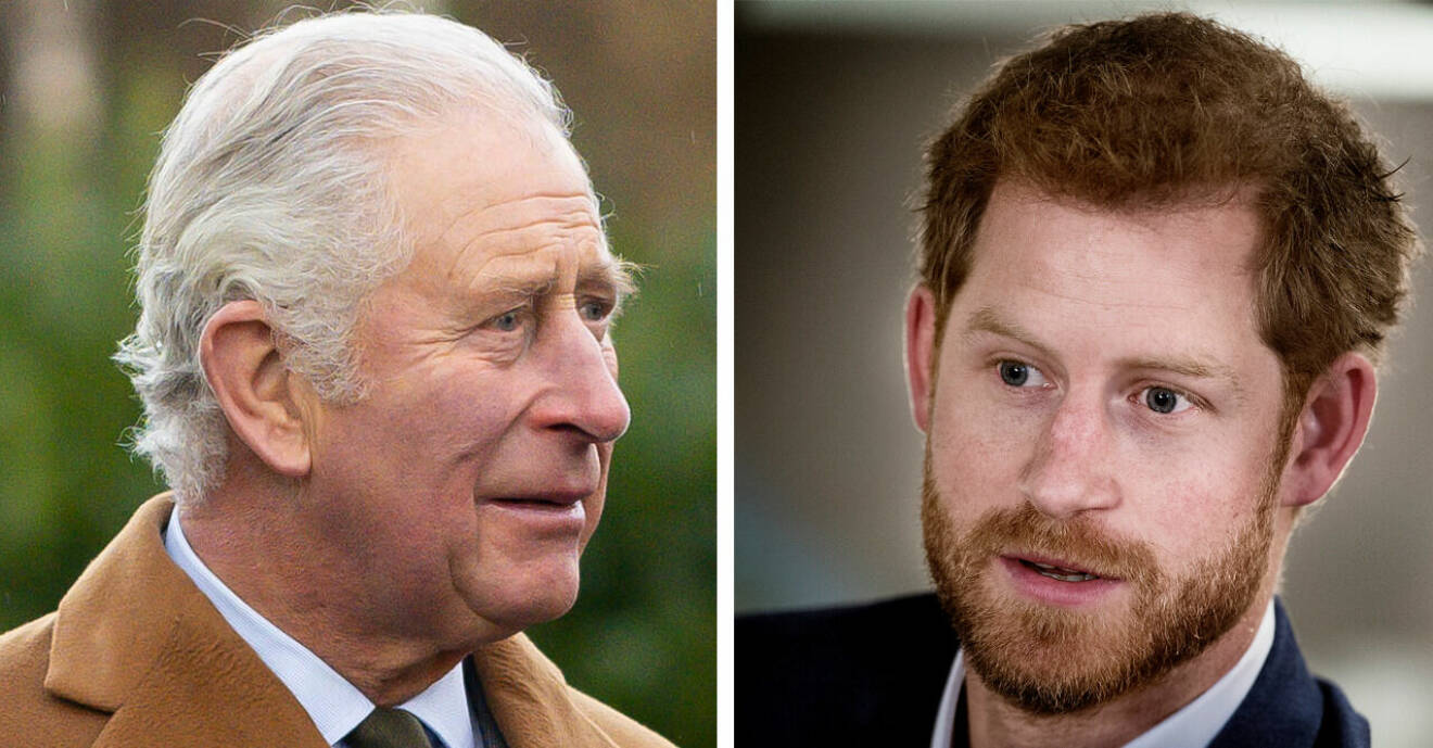 Prins Charles och prins Harry har inte pratat på åtta månader.