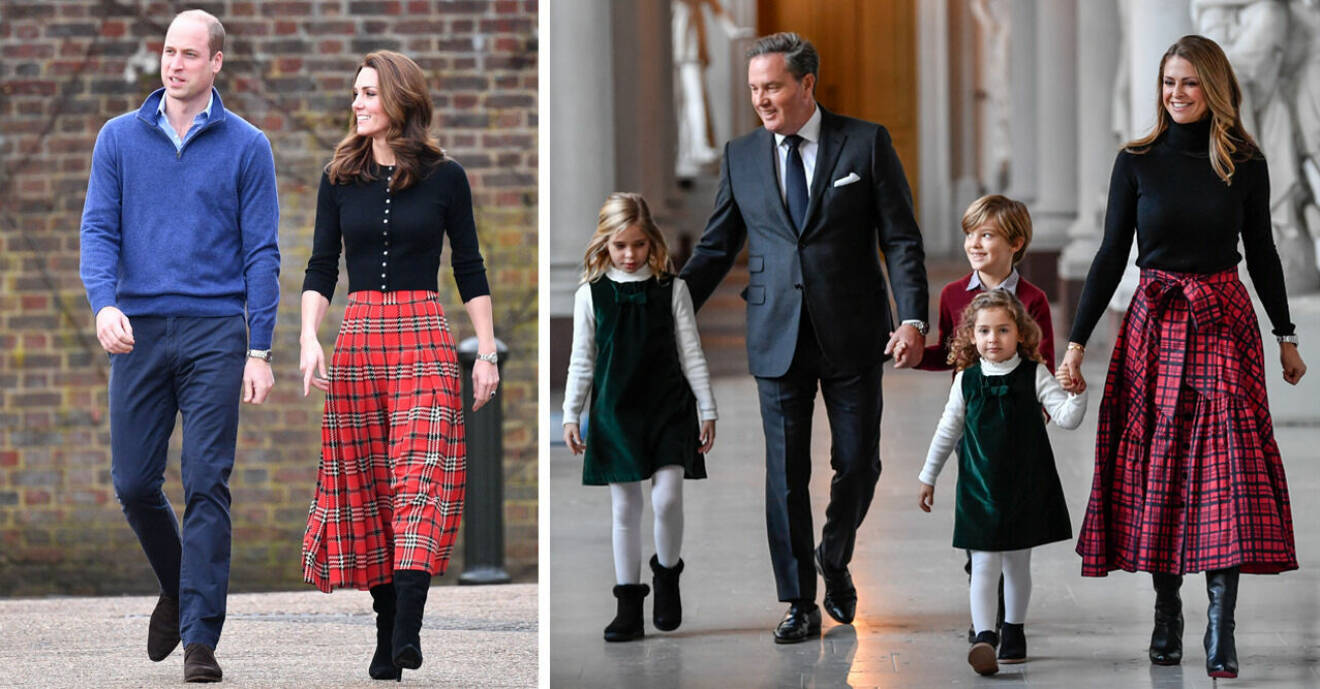 Kate Middleton och prinsessan Madeleine bar samma outfit