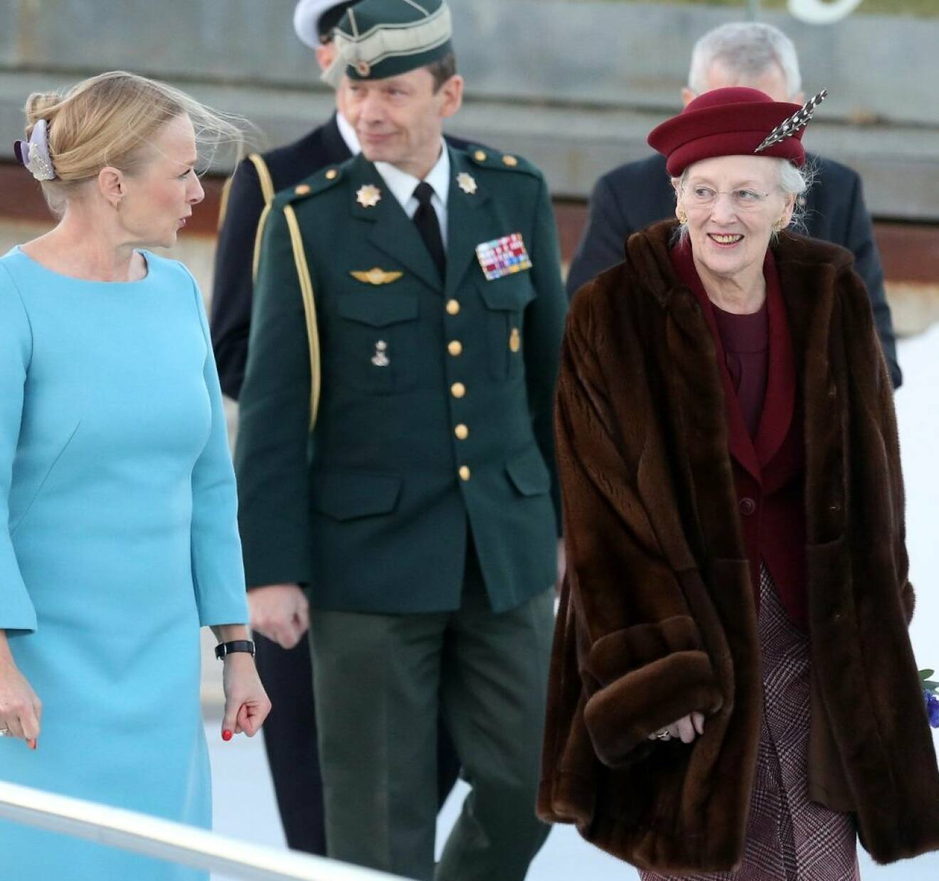 Coronasmittade drottning Margrethe på uppdrag i Helsingör