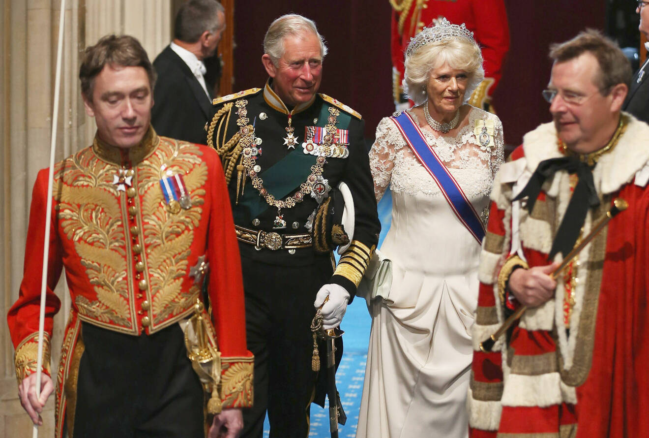 Prins Charles med sin fru hertiginnan Camilla