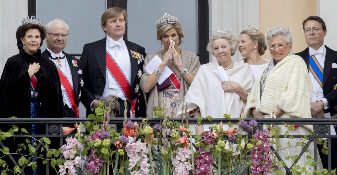 Svenska och holländska kungafamiljen