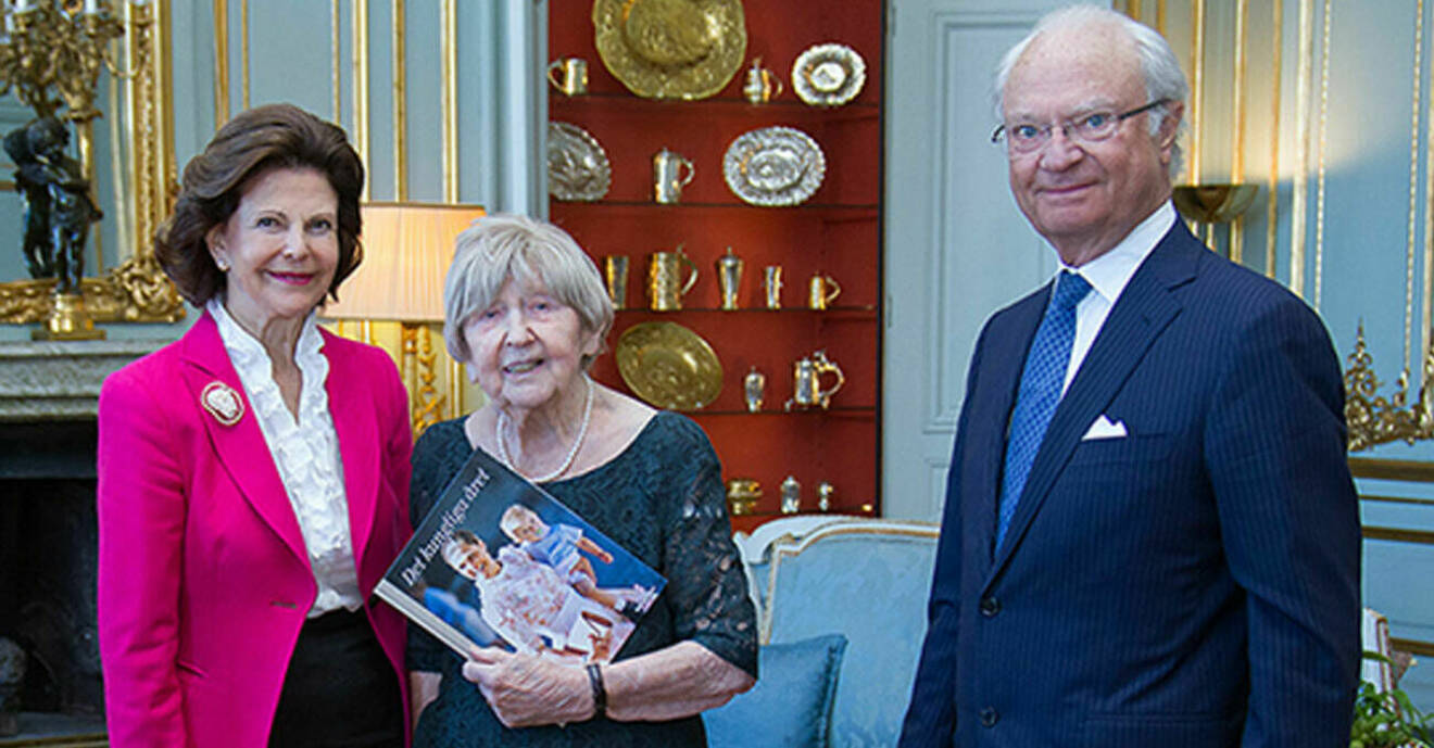 Drottning Silvia, Dagny Carlsson och kung Carl Gustaf