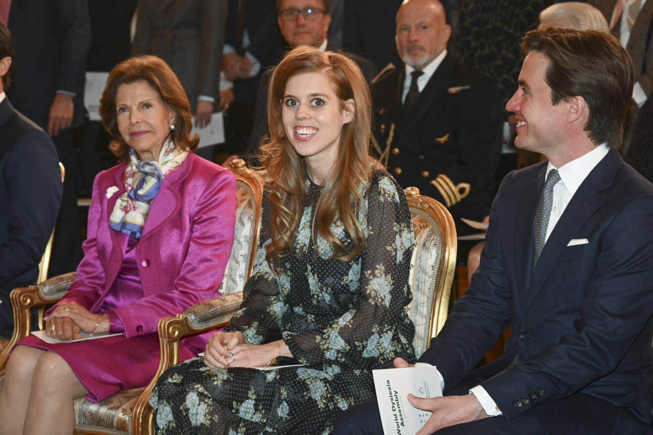 Prinsessan Beatrice vid Dyslexiforum 2022 på Kungliga slottet