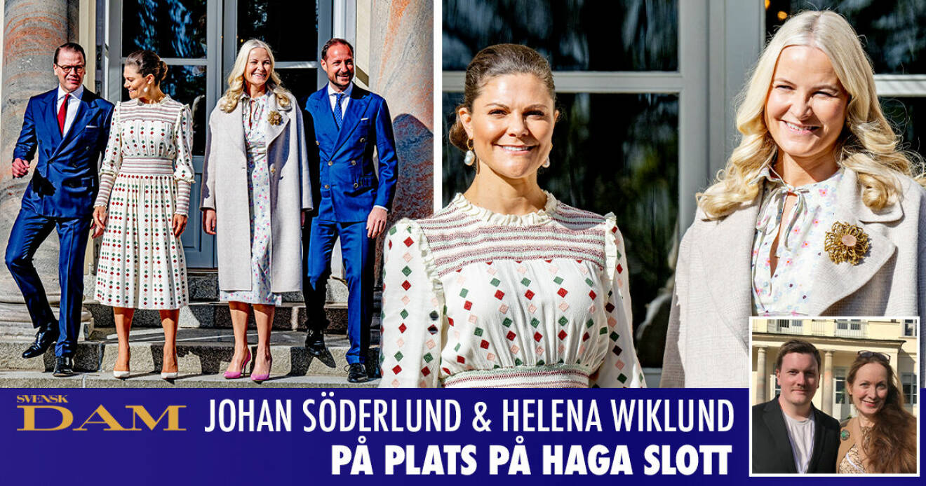 Prins Daniel, Kronprinsessan Victoria, och det norska kronprinsparet Mette-Marit och Haakon
