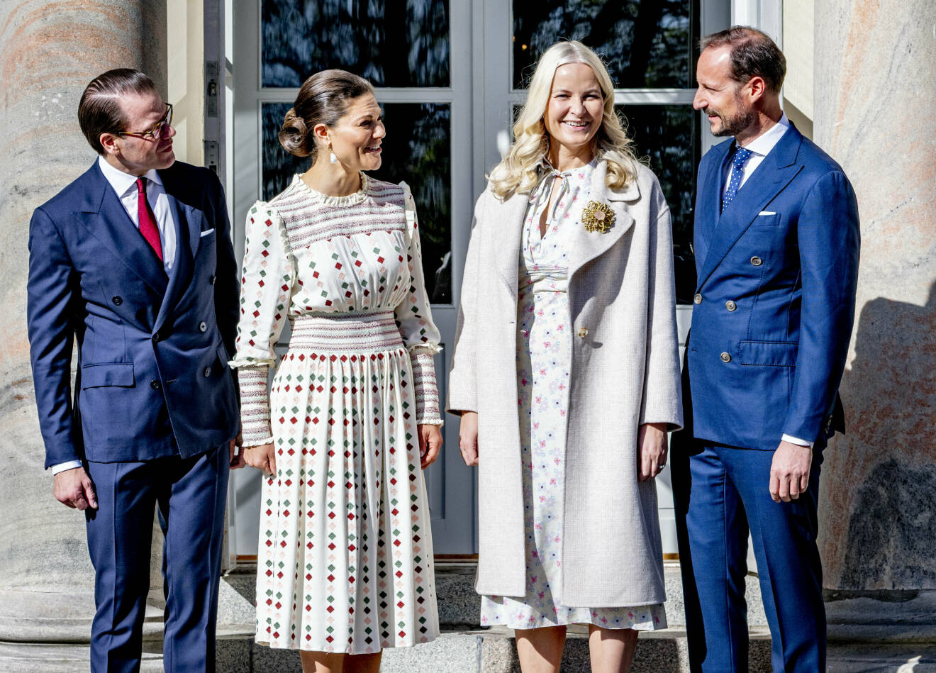 Prins Daniel Kronprinsessan Victoria Kronprinsessan Mette-Marit Kronprins Haakon