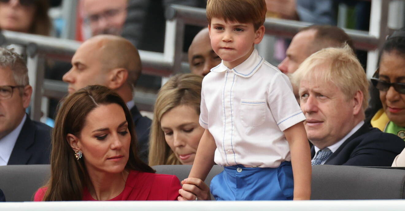 Kate Middleton och prins Louis