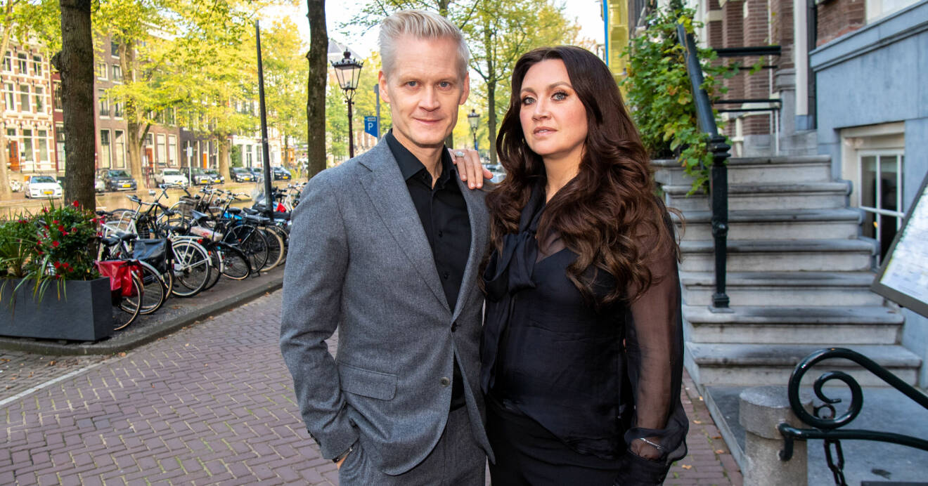 Camilla Läckberg och Henrik Fexeus