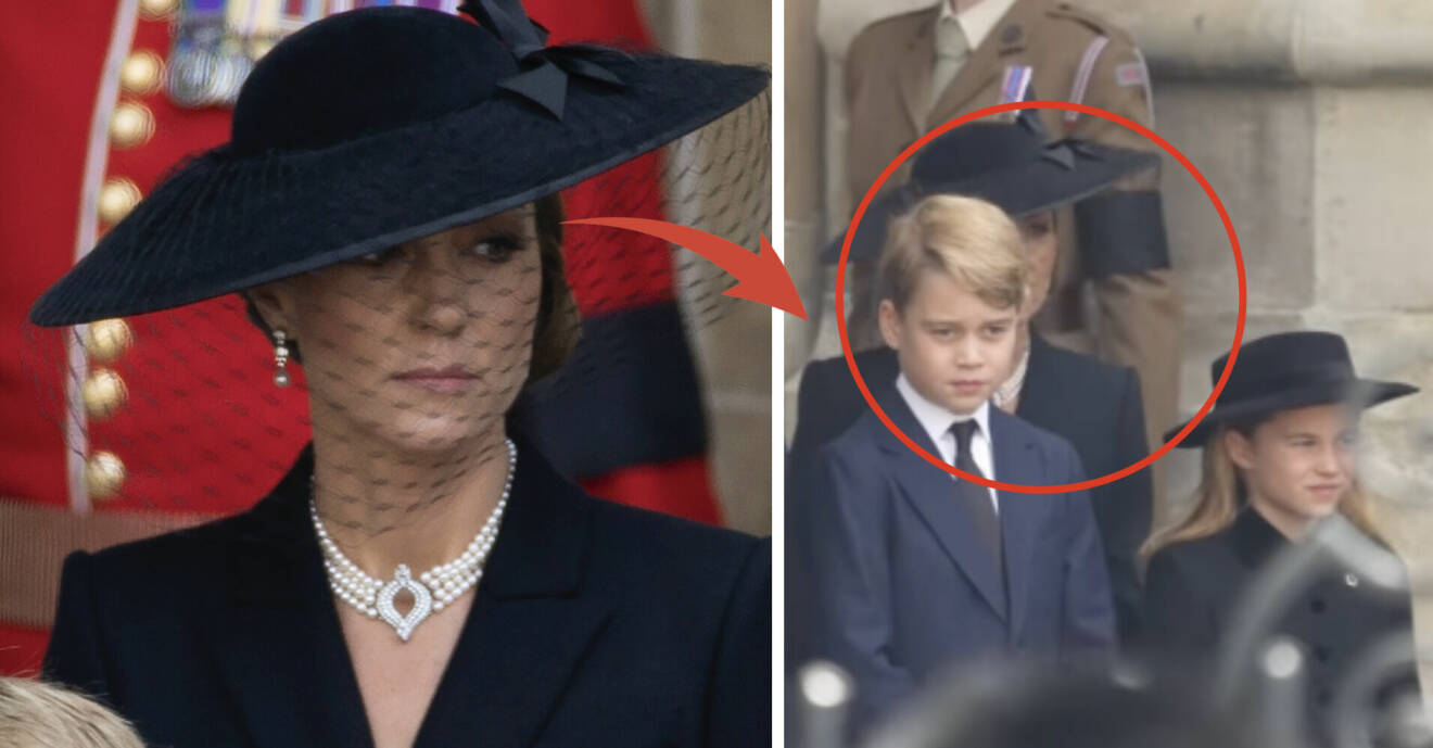 Kate Middleton, prins George och prinsessan Charlotte