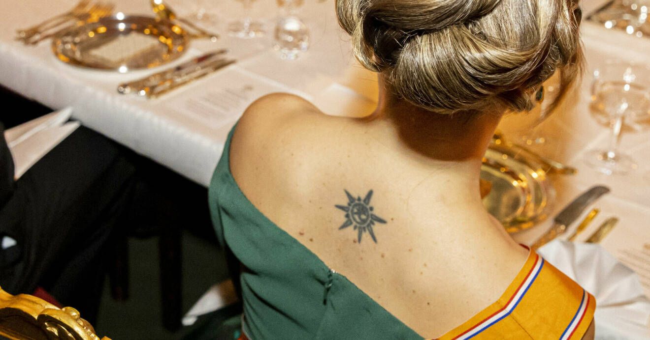 Prinsessan Sofia tatuering