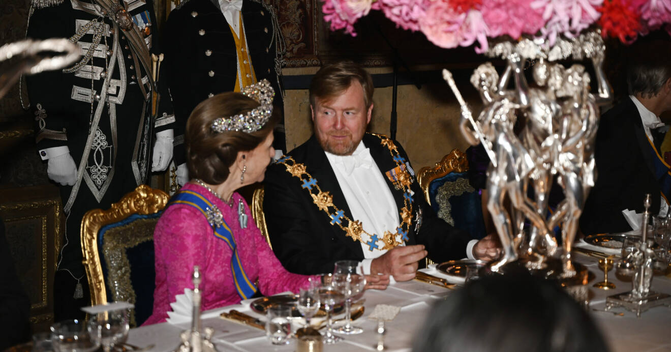 Drottning Silvia och kung Willem-Alexander