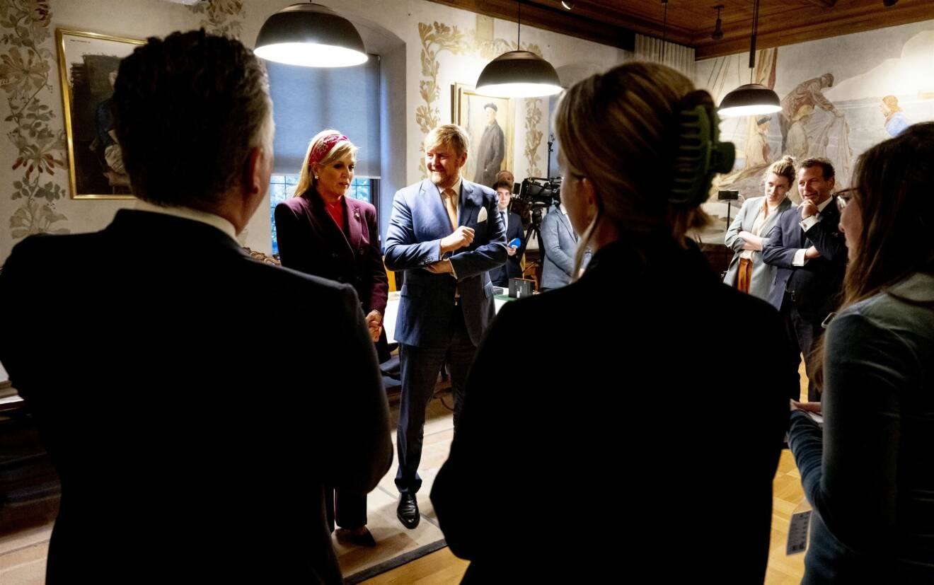 Statsbesök från Nederländerna: Máxima och Willem-Alexander om hoten mot dottern