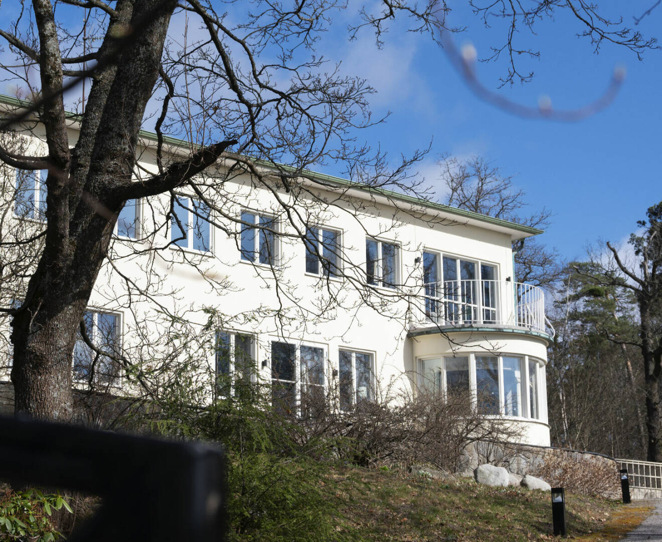 Villa Solbacken på Djurgården i Stockholm där prinsessan sofia och prins Carl Philip bor