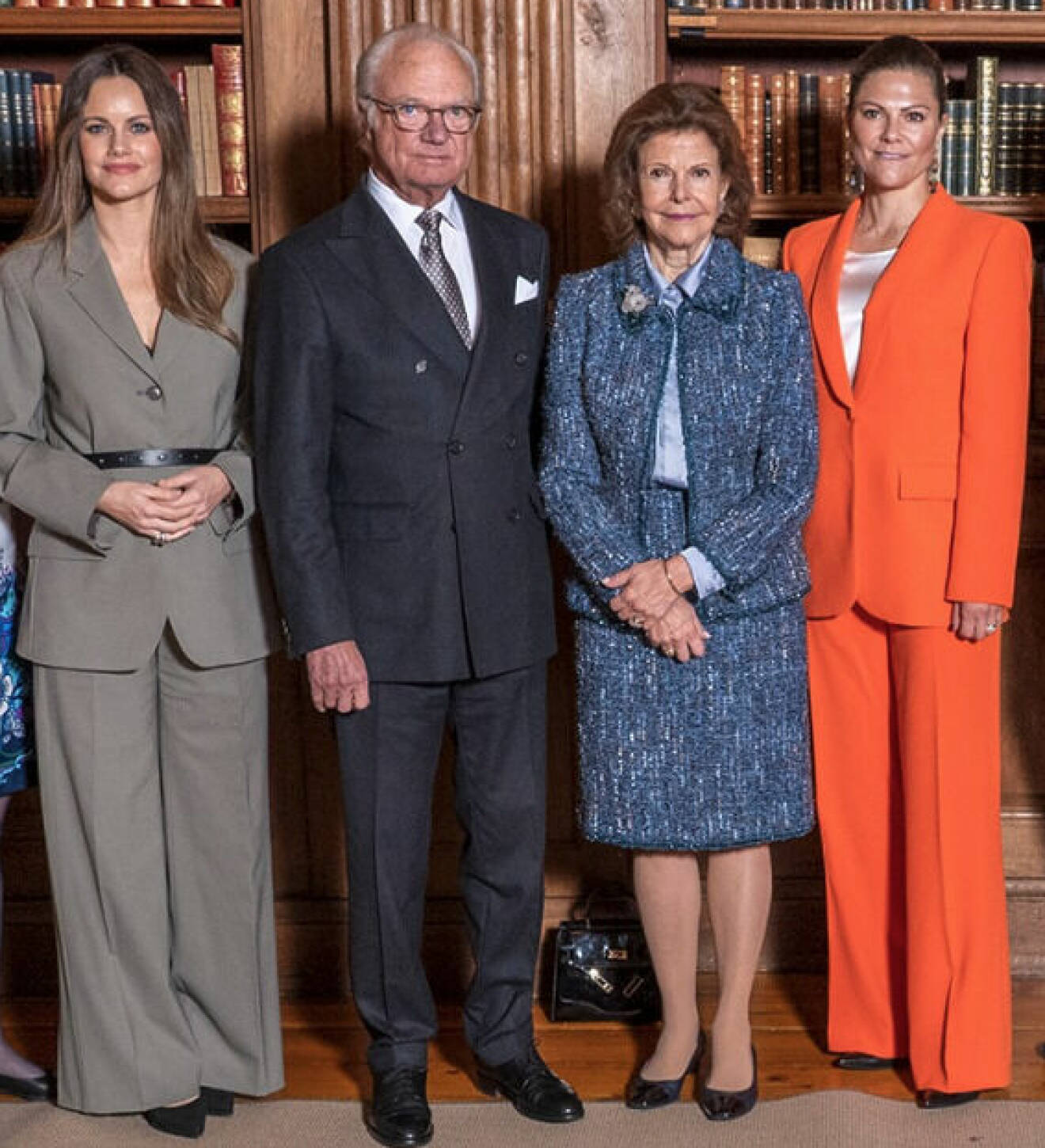 Prinsessan Sofia, kungen, drottning Silvia och kronprinsessan Victoria på Global Child Forum 2022